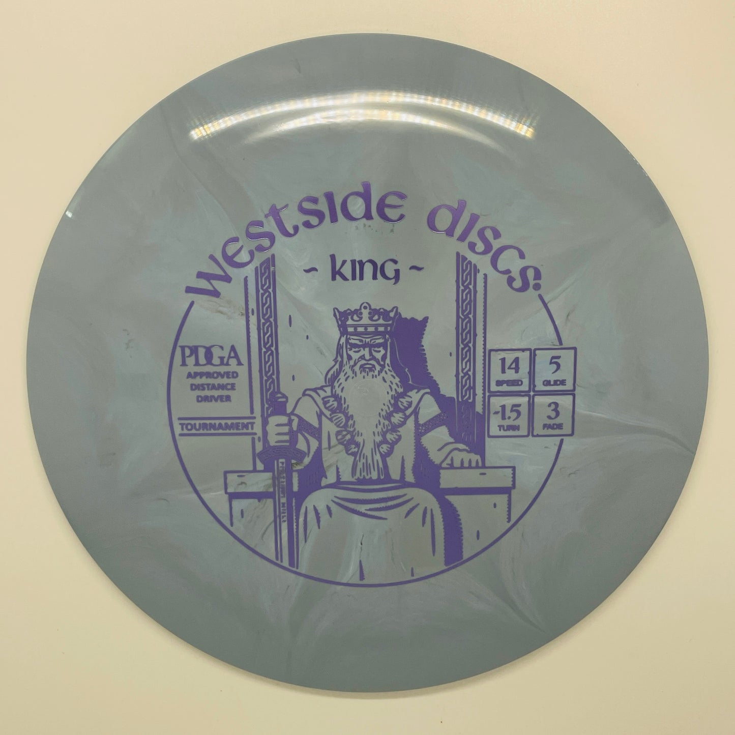 Westside Discs King Tournament Burst - Distance Driver