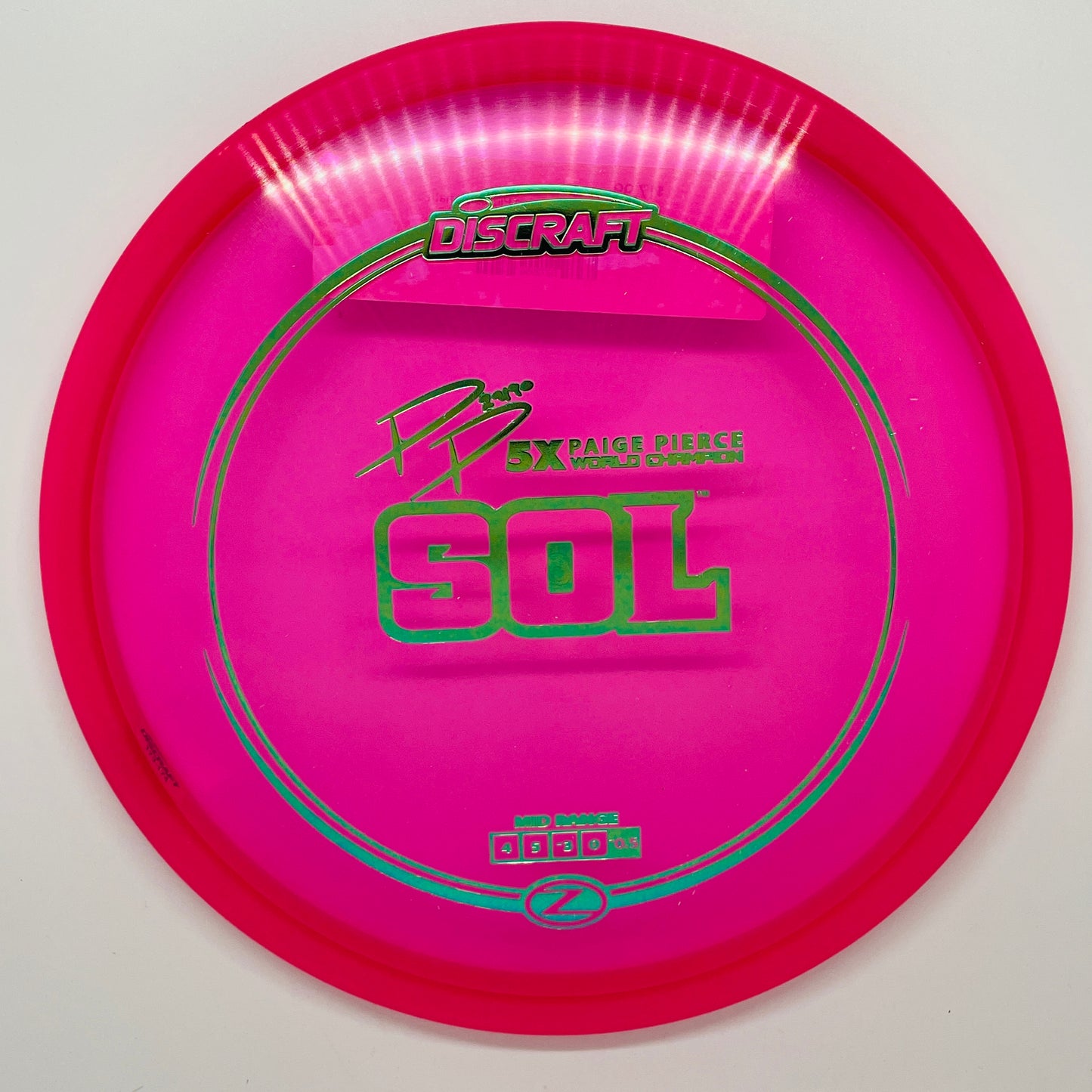 Discraft SOL Z Line Paige Pierce Signature Series - Midrange