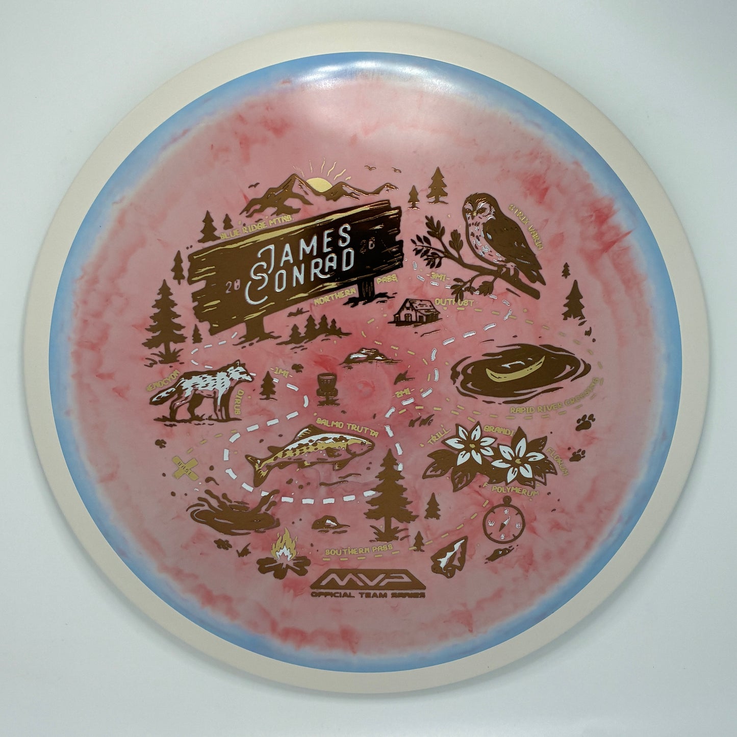 MVP Trail Fission James Conrad 2026 Team Series - Distance Driver