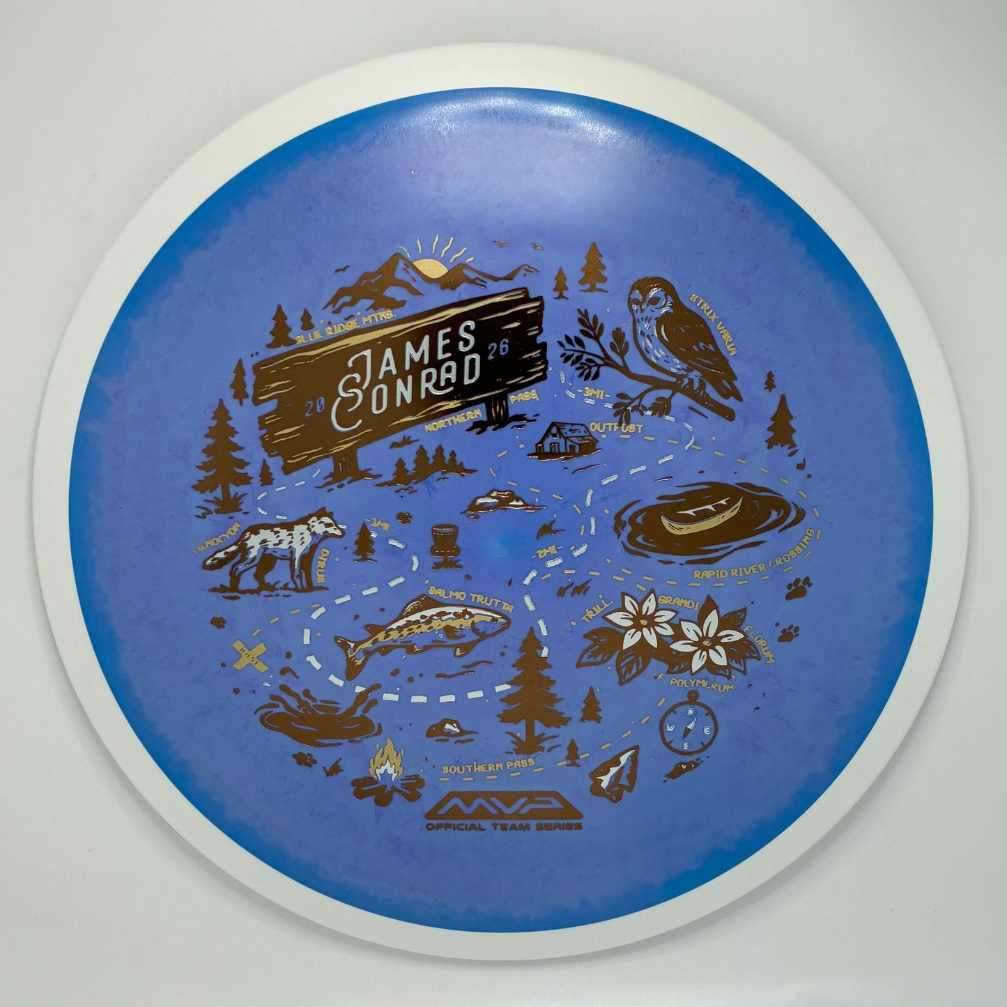 MVP Trail Fission James Conrad 2026 Team Series - Distance Driver