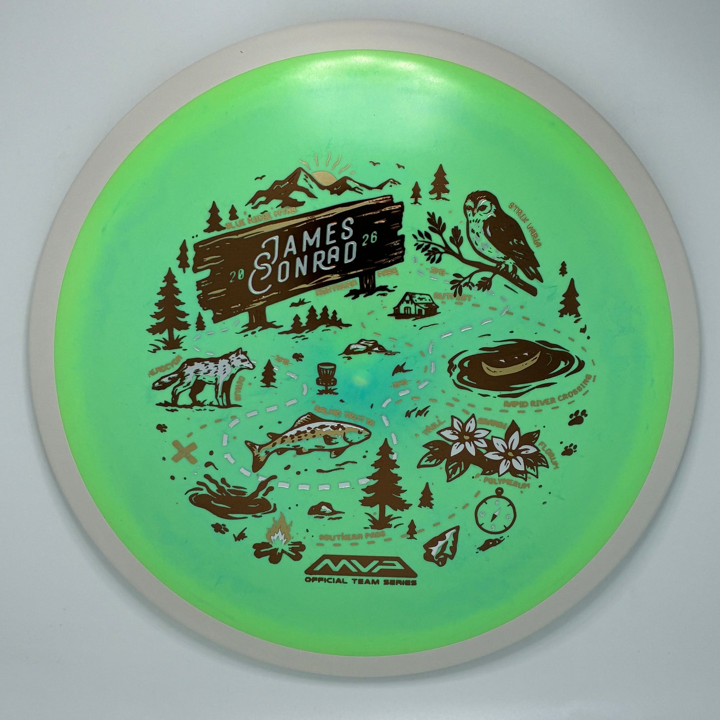 MVP Trail Fission James Conrad 2026 Team Series - Distance Driver
