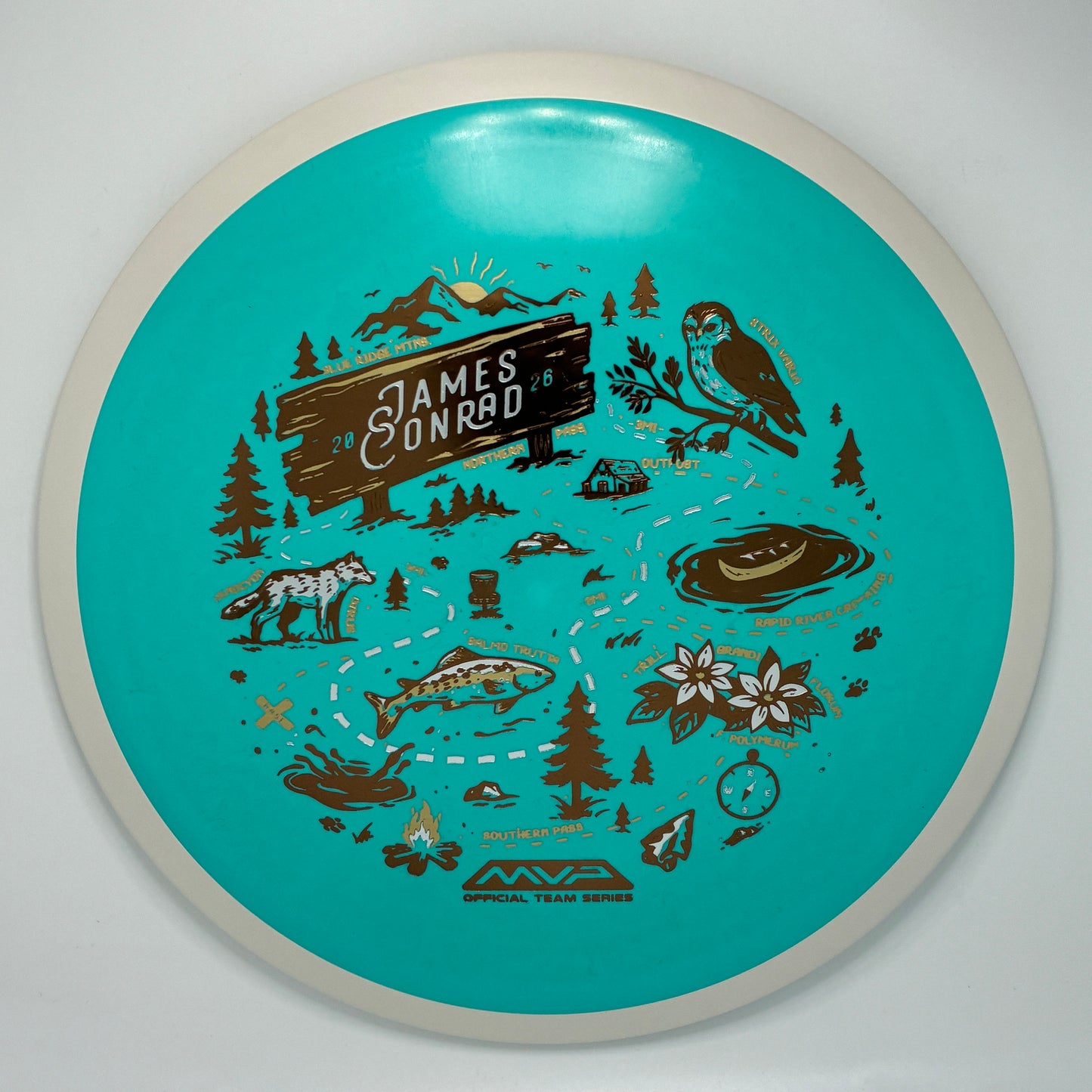 MVP Trail Fission James Conrad 2026 Team Series - Distance Driver