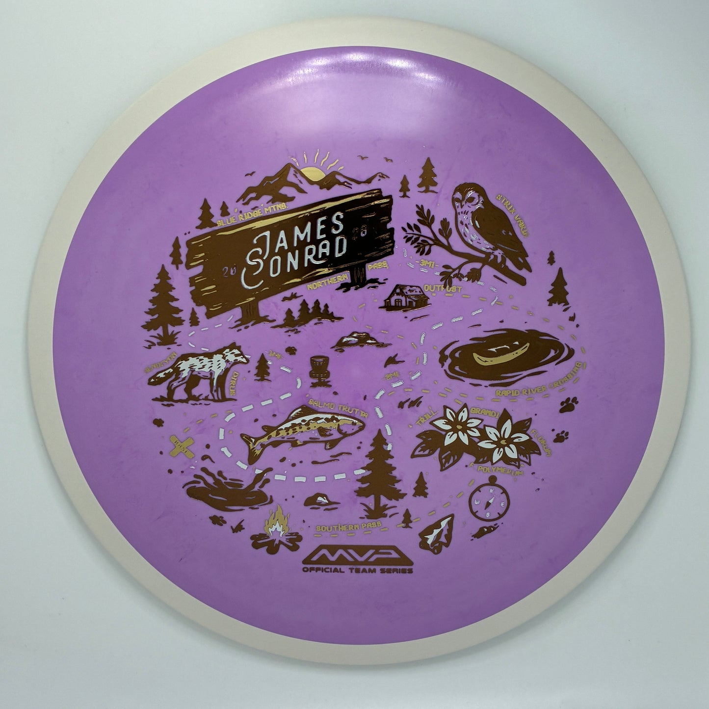 MVP Trail Fission James Conrad 2026 Team Series - Distance Driver