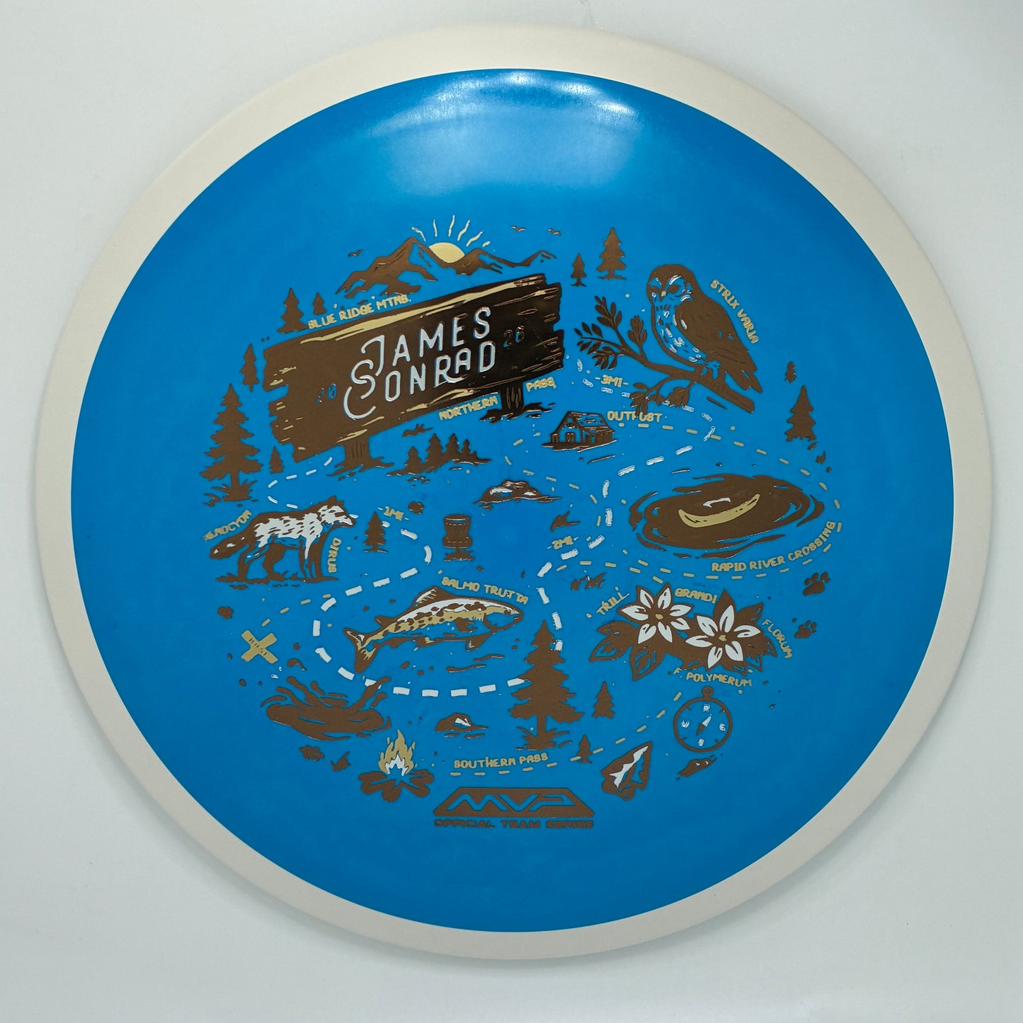 MVP Trail Fission James Conrad 2026 Team Series - Distance Driver