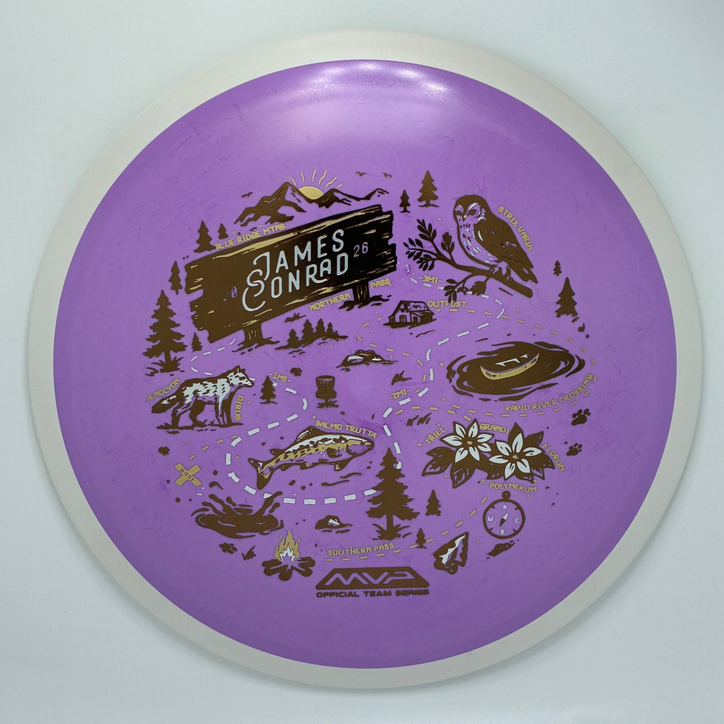 MVP Trail Fission James Conrad 2026 Team Series - Distance Driver
