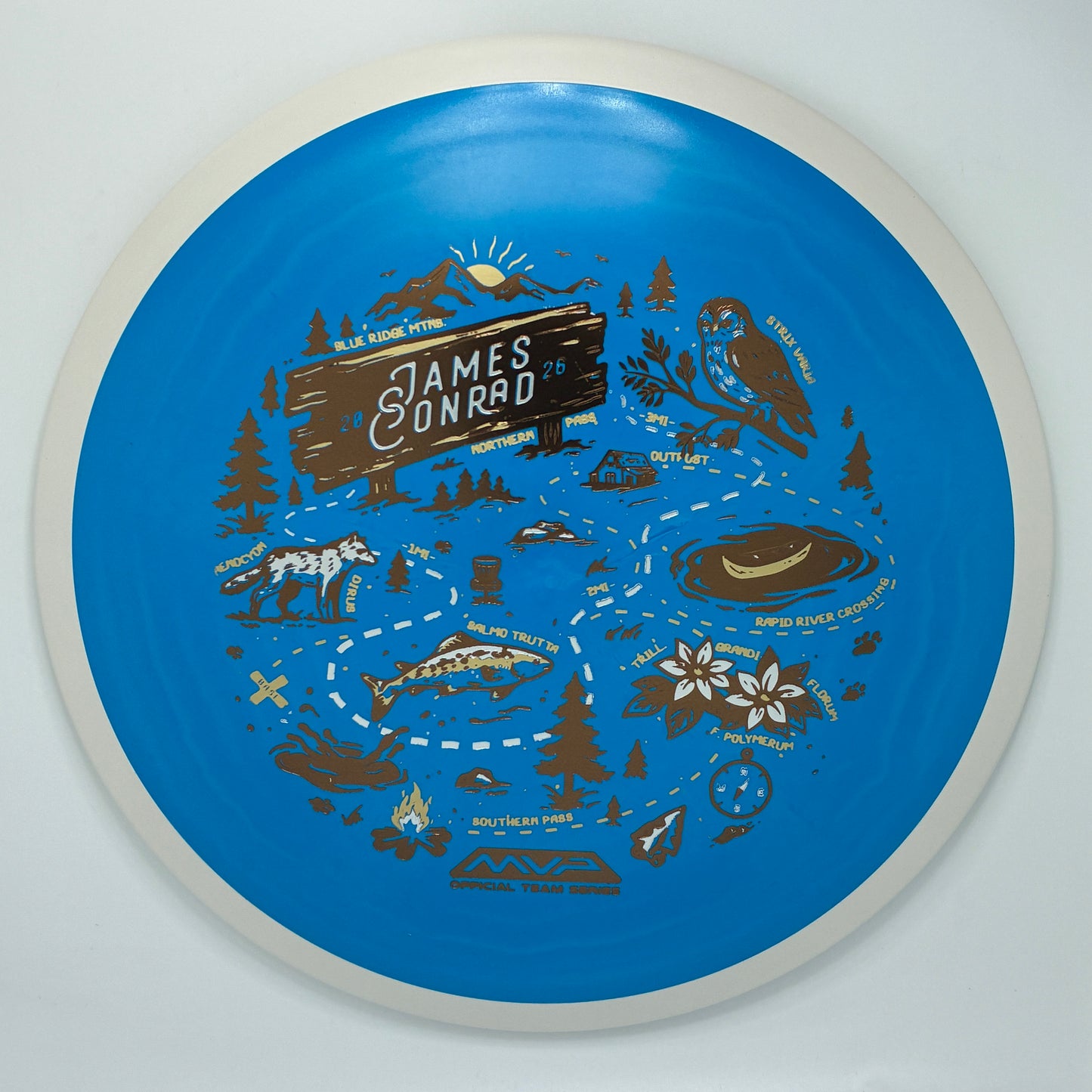 MVP Trail Fission James Conrad 2026 Team Series - Distance Driver