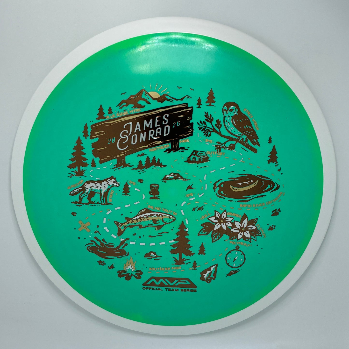 MVP Trail Fission James Conrad 2026 Team Series - Distance Driver