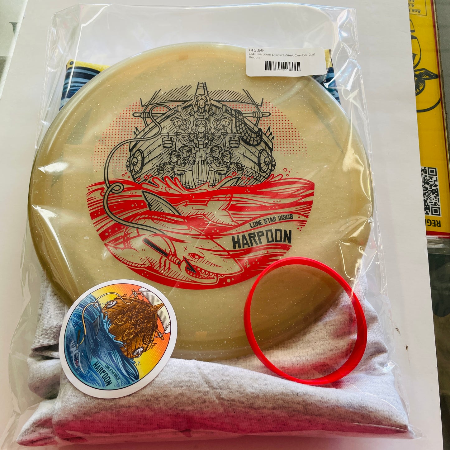 LSD Harpoon Discs/T-Shirt Combo  (Lg)