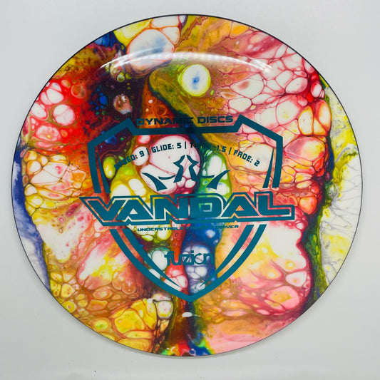 Custom Dyed Dynamic Discs Vandal Fuzion - Fairway Driver