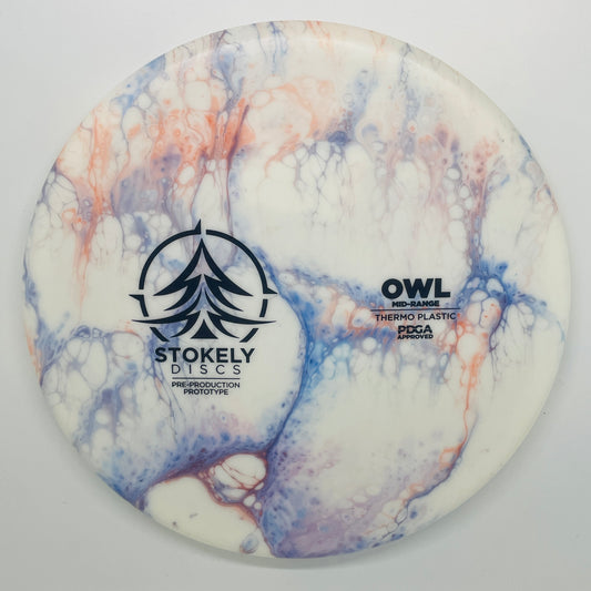 Custom Dyed Stokely Discs Owl Thermo Prototype - Midrange