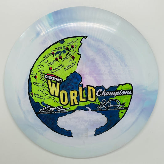 Custom Dyed Discraft Force Swirl ESP Paul McBeth/Nate Doss Collab - Distance Driver