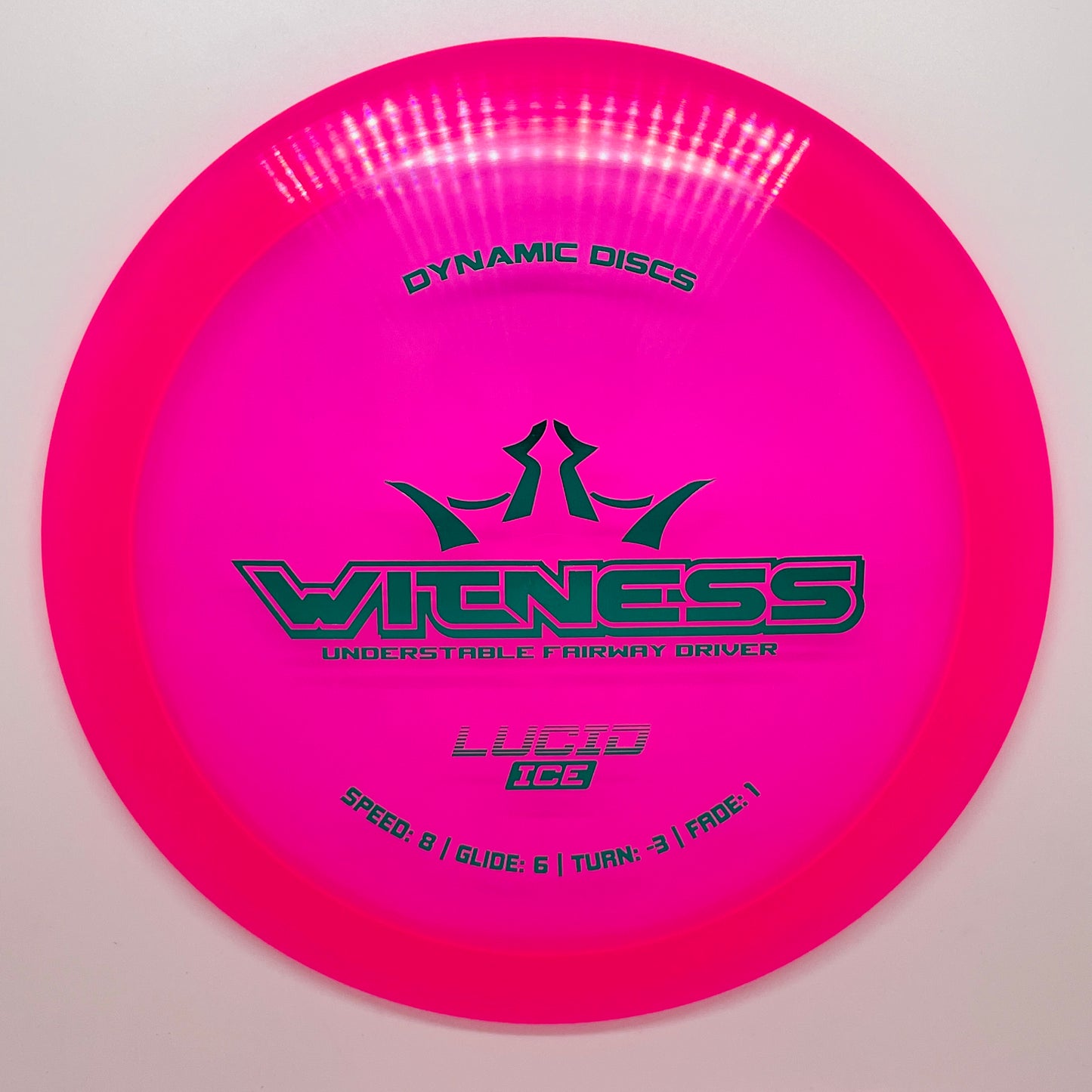 Dynamic Discs Witness Lucid  Ice - Fairway Driver