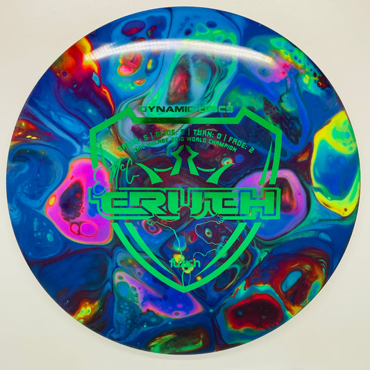 Custom Dyed Dynamic Discs EMAC Truth Fuzion - Midrange