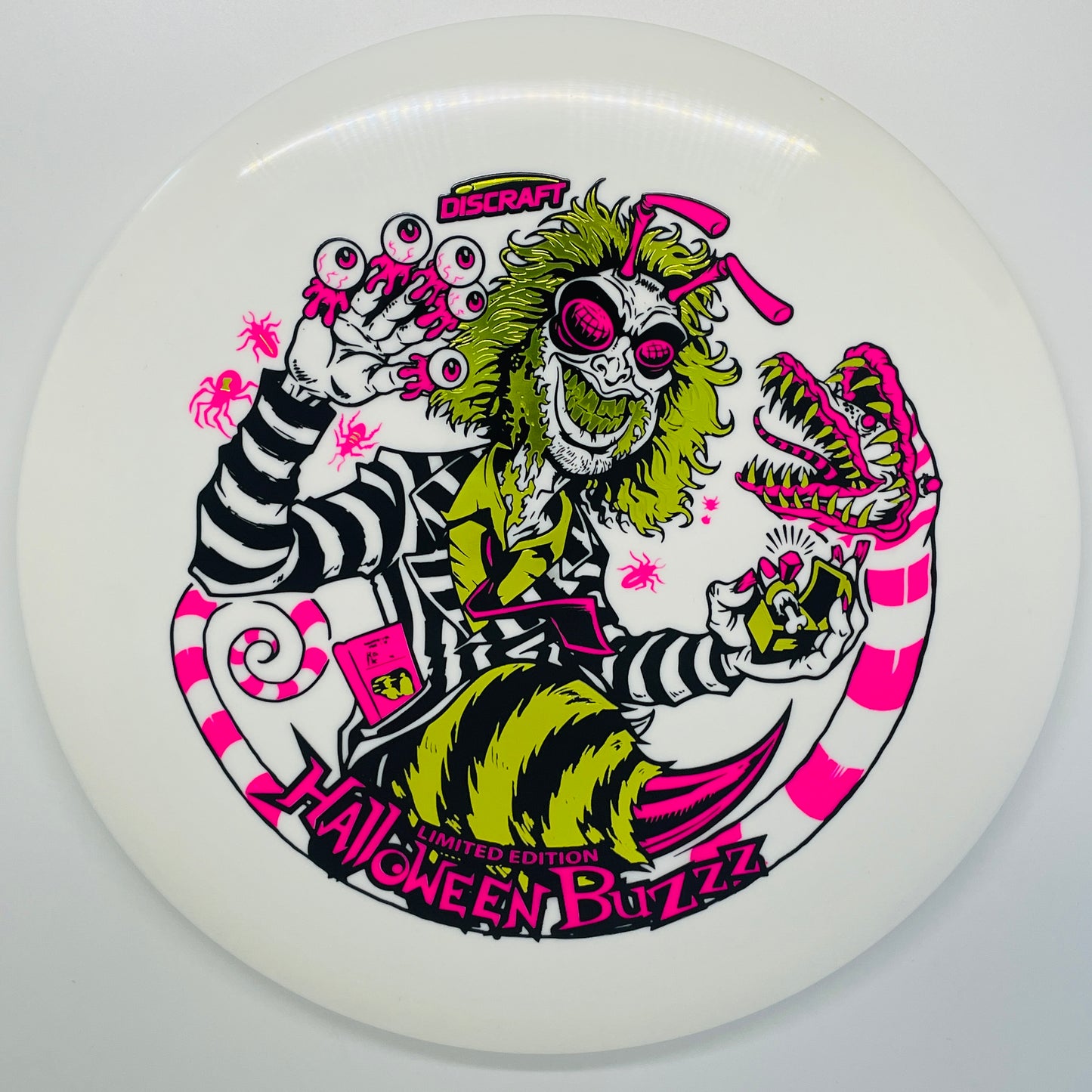 Discraft Buzzz Triple Foil 2024 Halloween ESP Glo Buzzzjuice- Midrange