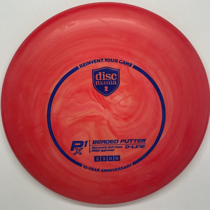 Discmania P1x Flex-2 D-Line Swirl Special Edition 10Year Anniversary - Putt/Approach