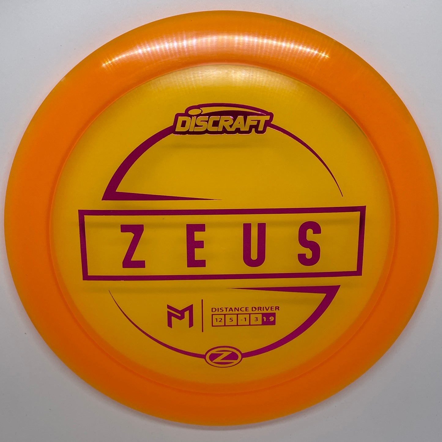 Discraft Zeus Paul McBeth Z-Line - Distance Driver