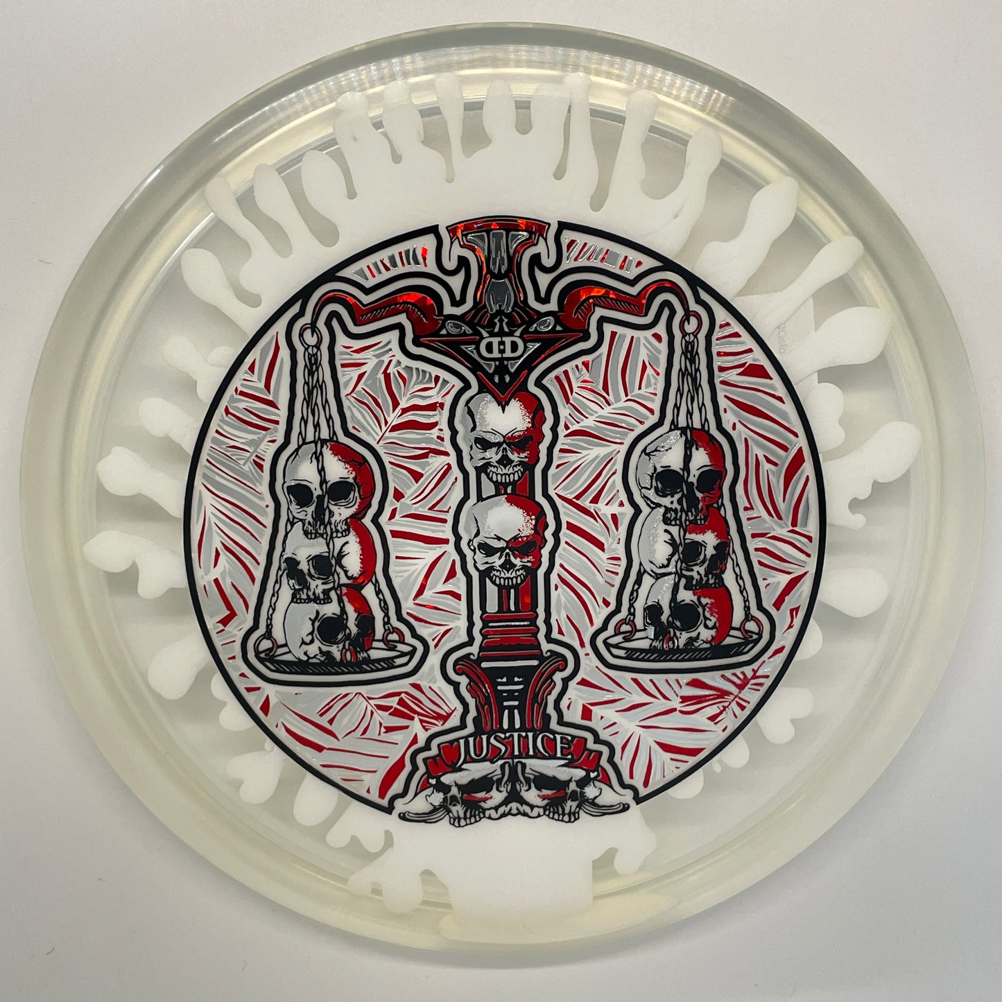 Dynamic Discs Justice Lucid-Ice SplaDDer (Scales of Justice 10 Year Anniversary) - Midrange