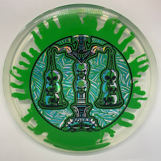 Dynamic Discs Justice Lucid-Ice SplaDDer (Scales of Justice 10 Year Anniversary) - Midrange
