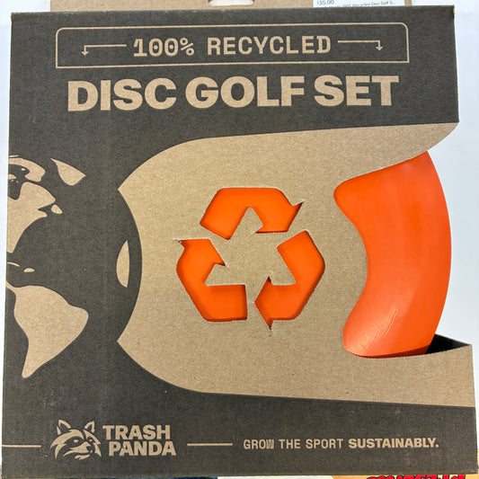 Trash Panda 100% Recycled Disc Golf Set - Box Set