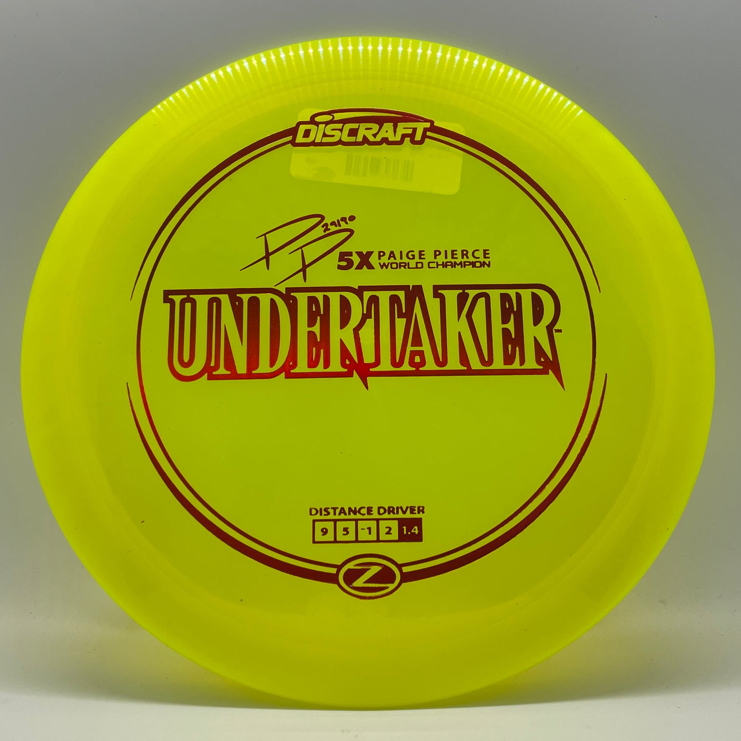 Discraft  Undertaker Z Line Paige Pierce Signature Series - Fairway Driver