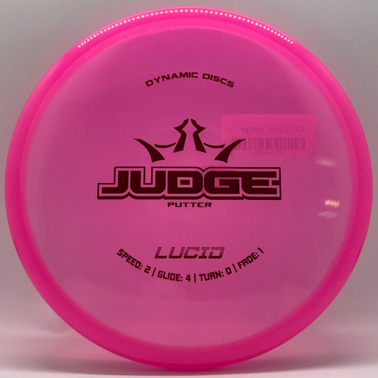 Dynamic Discs Judge Lucid - Putter