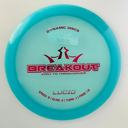 Dynamic Discs Breakout Lucid - Fairway Driver