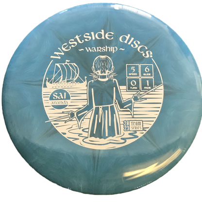 Westside Discs Warship Tournament Burst  Sai Ananda Team Series - Midrange