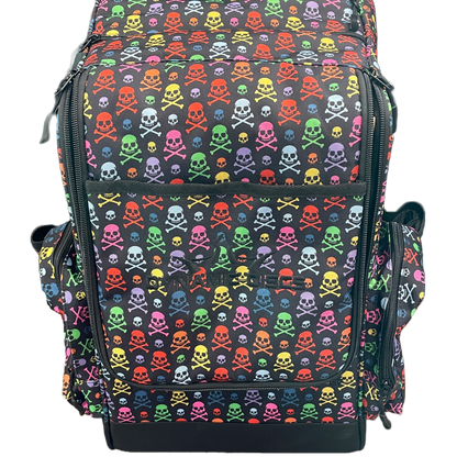 Dynamic Discs Combat Sniper Backpack - Rainbow Skulls