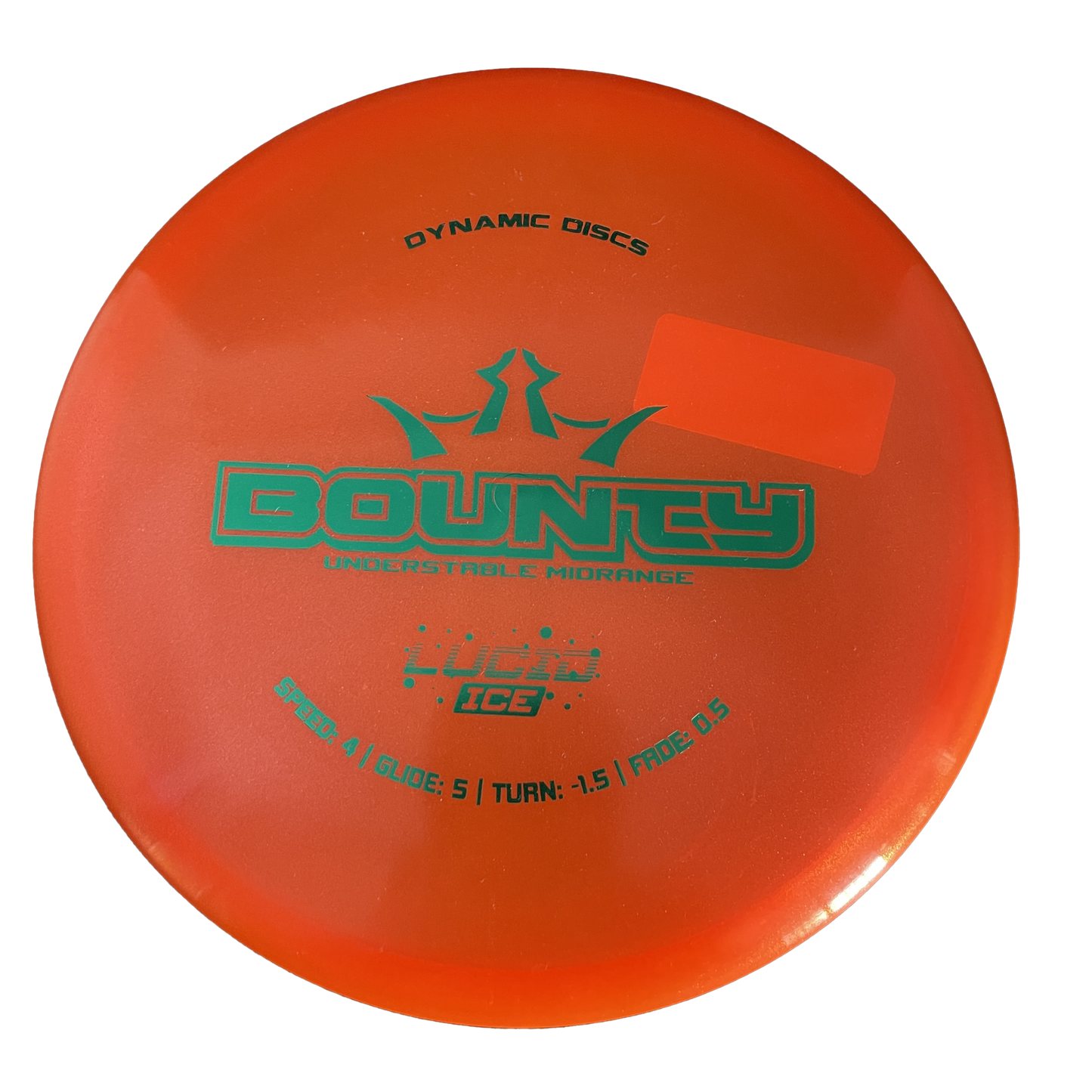 Dynamic Discs Lucid Ice Glimmer Bounty - Midrange