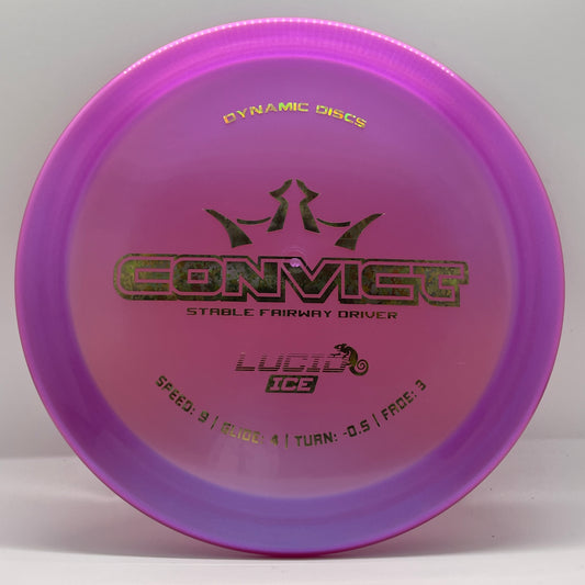 Dynamic Discs Convict Lucid Ice Chameleon - Fairway Driver