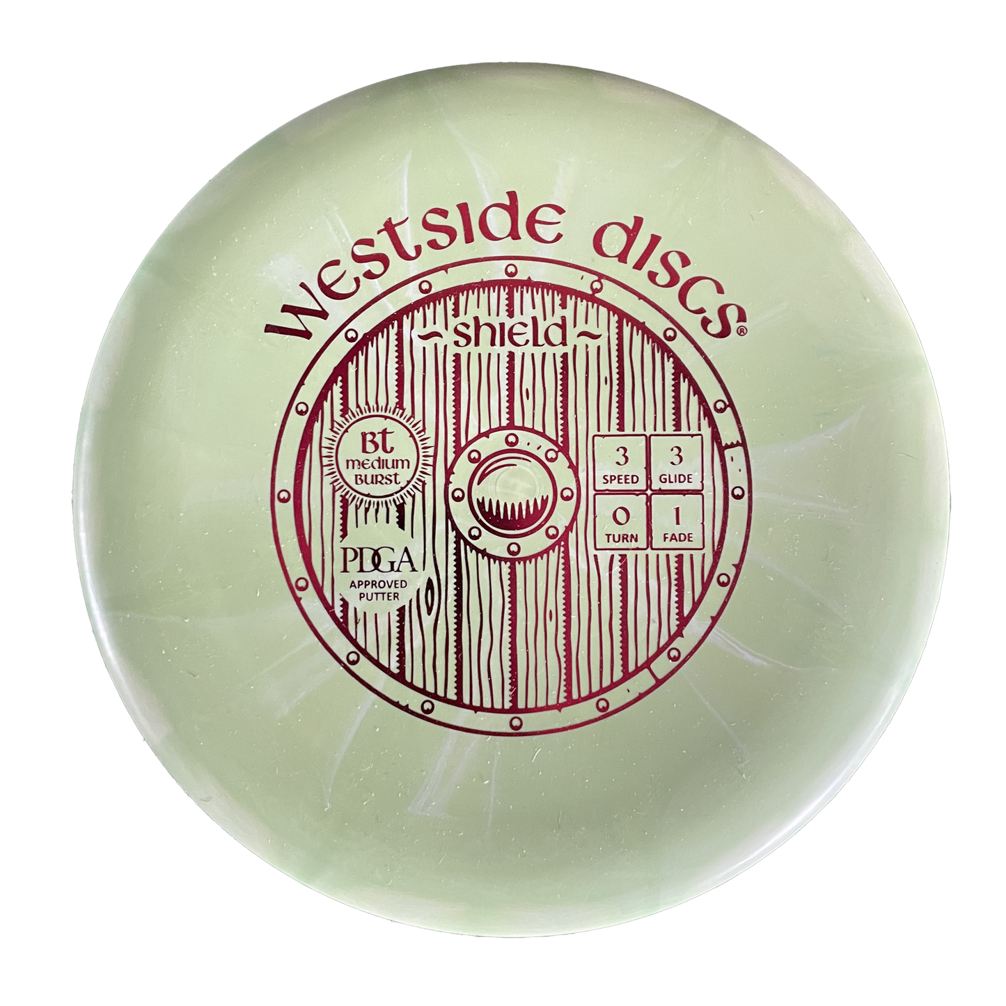 Westside Discs Shield BT Medium Burst - Putter