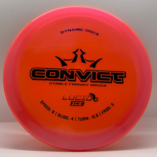 Dynamic Discs Convict Lucid Ice Chameleon - Fairway Driver