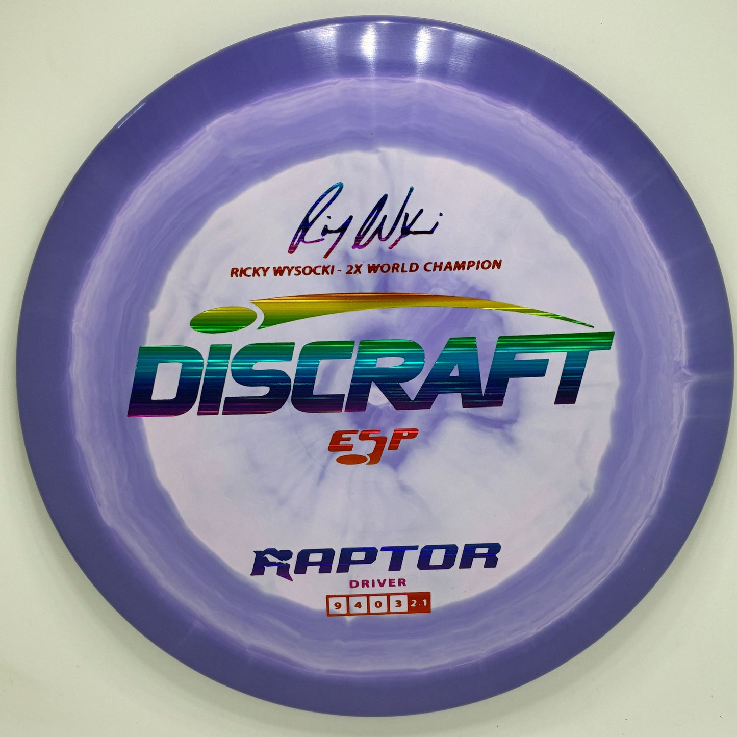 Discraft Raptor ESP Ricky Wysocki Signature Series  - Distance Driver