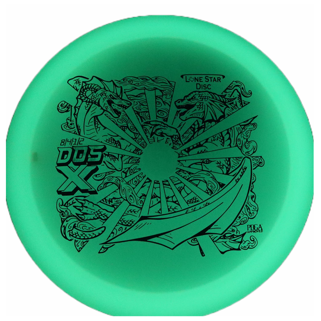 Lone Star Disc Dos X Glow (Artist Stamp) - Fairway Driver
