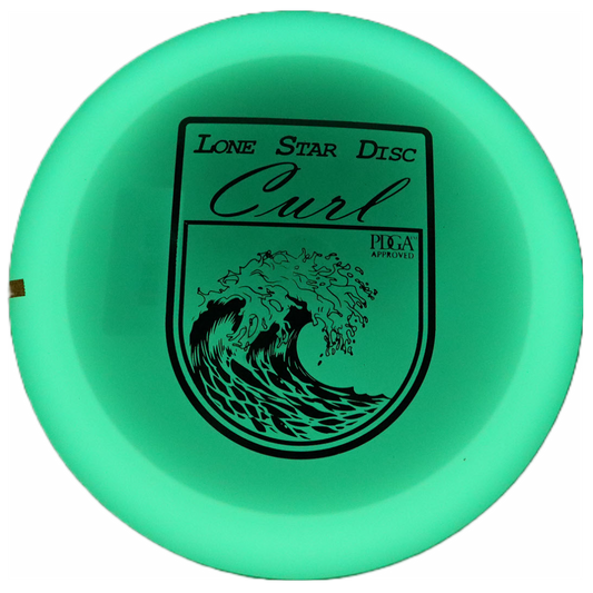 Lone Star Disc Curl Glow Artist Stamp - Distance Driver