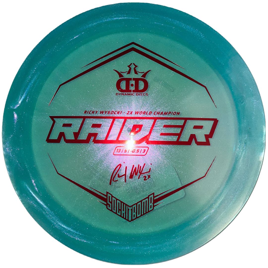 Dynamic Discs Raider Lucid Ice Glimmer Ricky Wysocki - Distance Driver