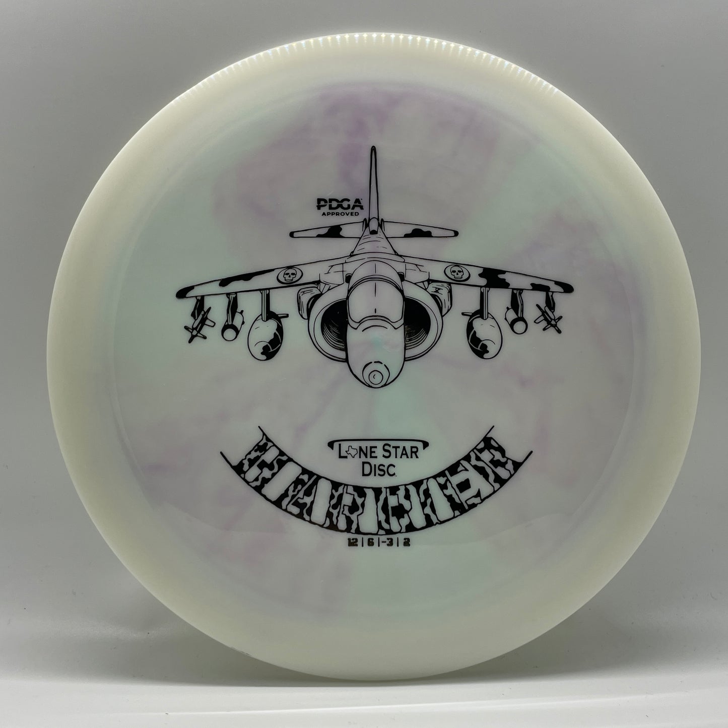 Lone Star Disc Harrier Alpha Artist Stamp - Distance Diver