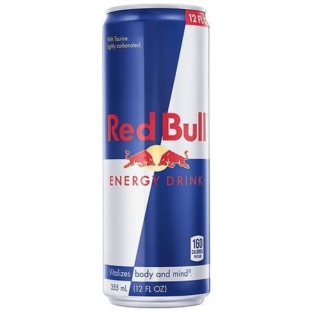 12oz. Red Bull Energy Drink