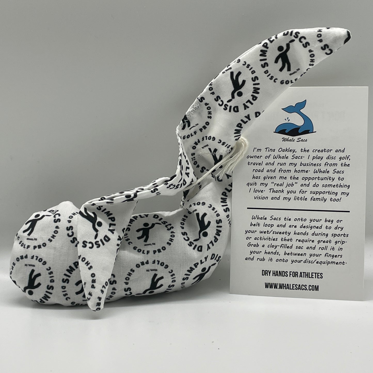 Whale Sacs (Simply Discs Logo) - Grip Bag