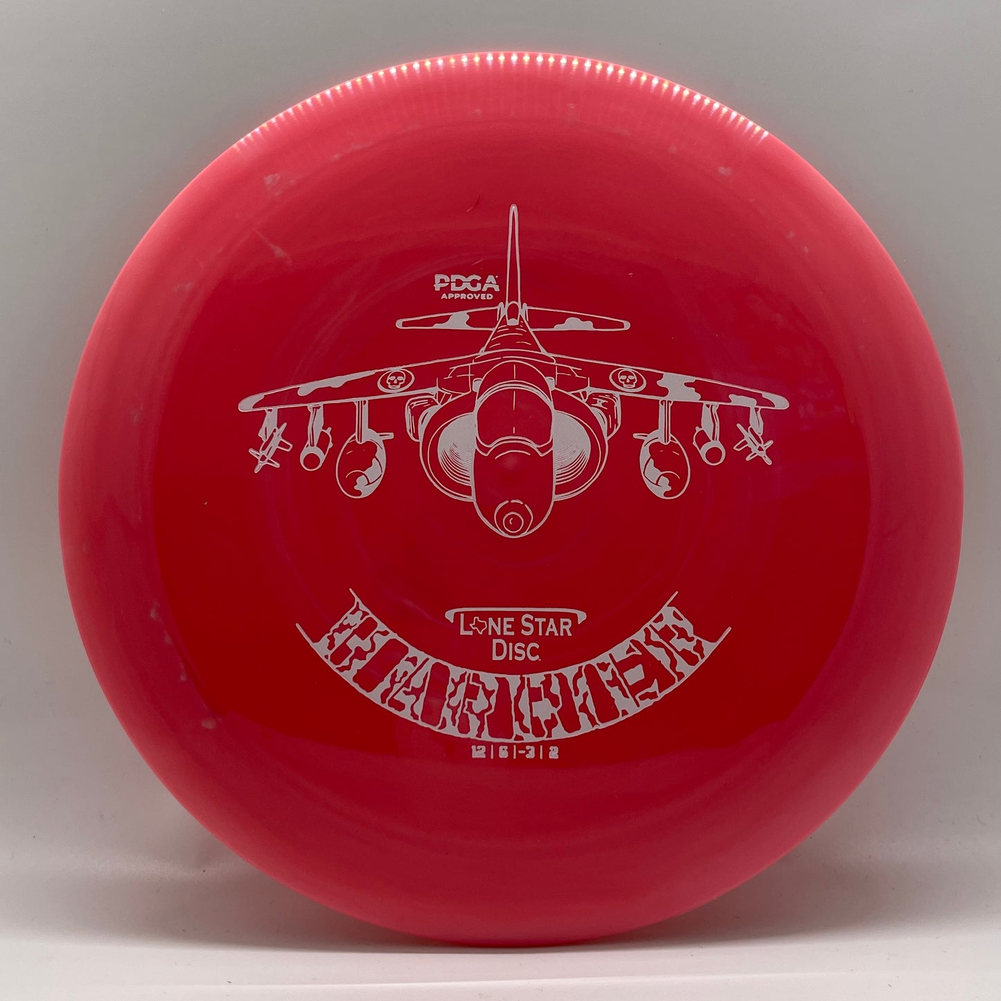 Lone Star Disc Harrier Alpha Artist Stamp - Distance Diver