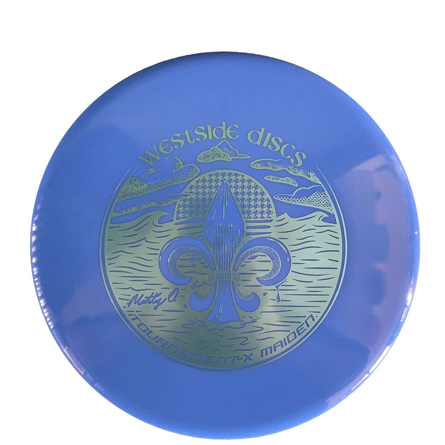 Autographed - Westside Discs Tournament-X Maiden Matt Orum 2022 - Putter (1)