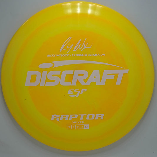 Discraft Raptor ESP Ricky Wysocki Signature Series  - Distance Driver