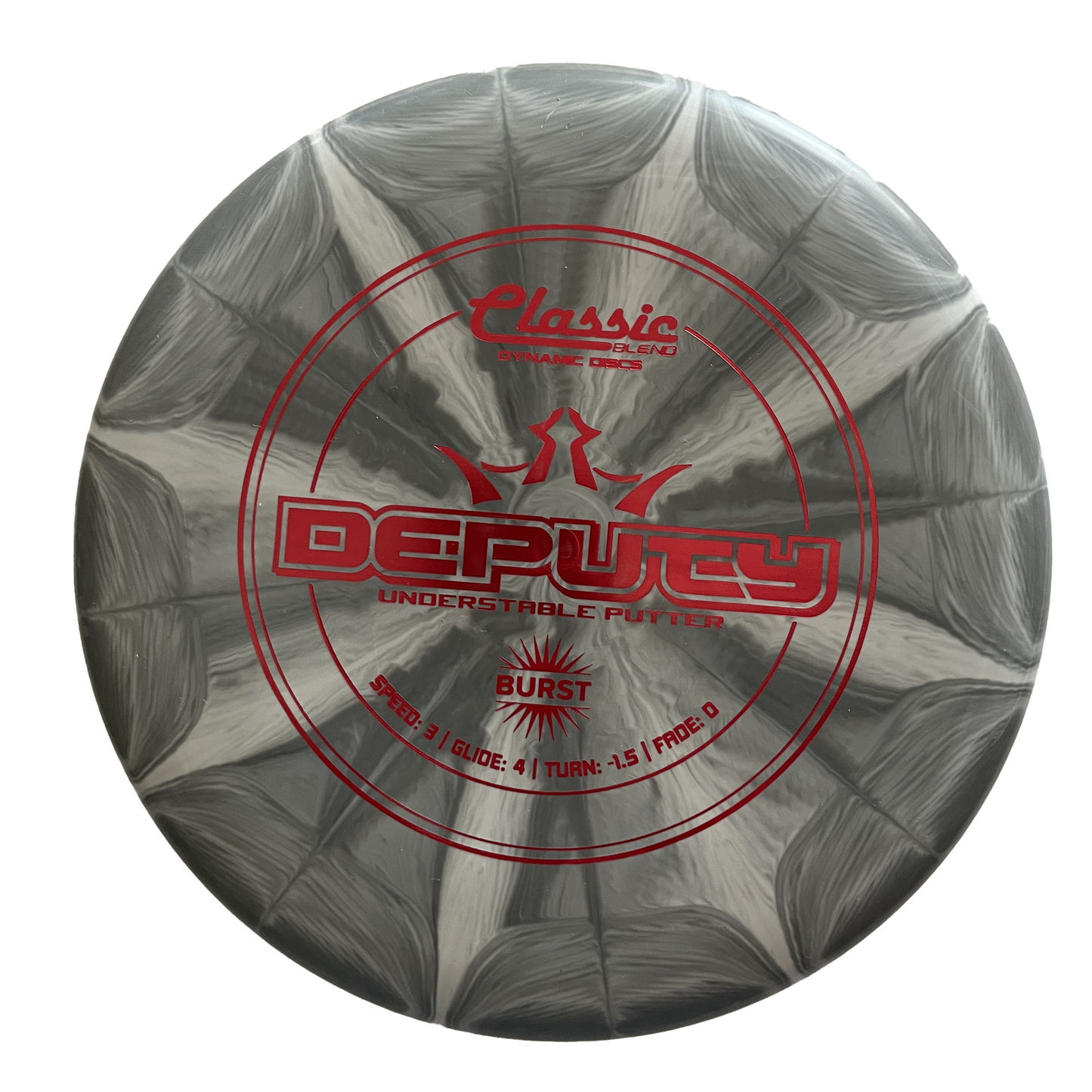 Dynamic Discs Deputy Classic Blend Burst  - Putter