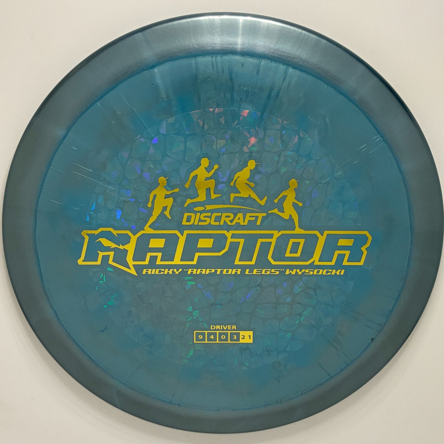 Discraft Raptor Ti Ricky "Raptor Legs" Wysocki - Fairway Driver