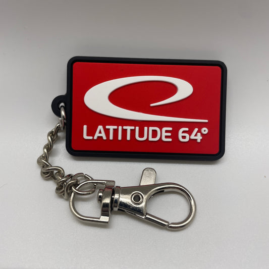 Latitude 64 Bar Rubber Keychain