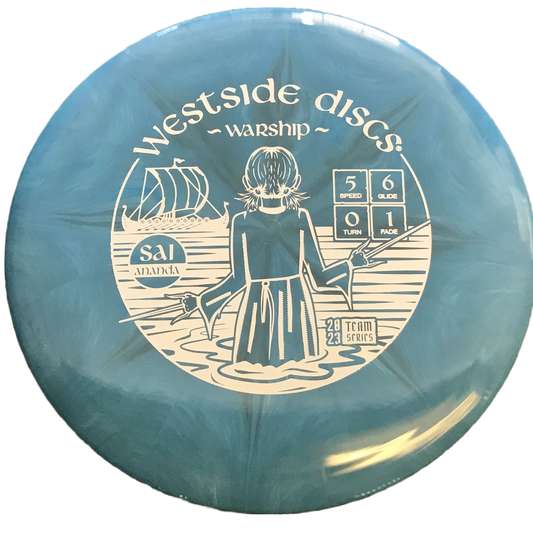 Westside Discs Warship Tournament Burst  Sai Ananda Team Series - Midrange