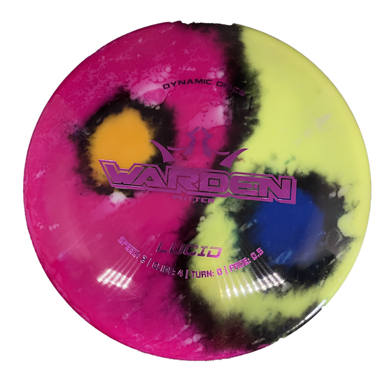 Dynamic Discs Warden Lucid MyDye - Putter