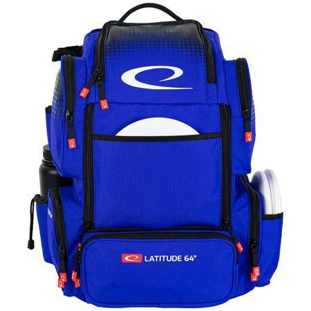 Latitude 64 Luxury E4 Backpack Disc Golf Bag (Blue)