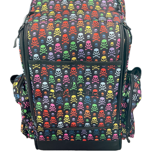 Dynamic Discs Combat Sniper Backpack - Rainbow Skulls