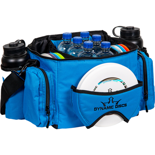 Dynamic Discs Soldier Cooler Disc Golf Duffel Bag | 10 Disc Capacity Featuring A Removable Insulated Cooler Capable of Holding 6 16oz Cans | Adjustable Padded Shoulder Strap Included